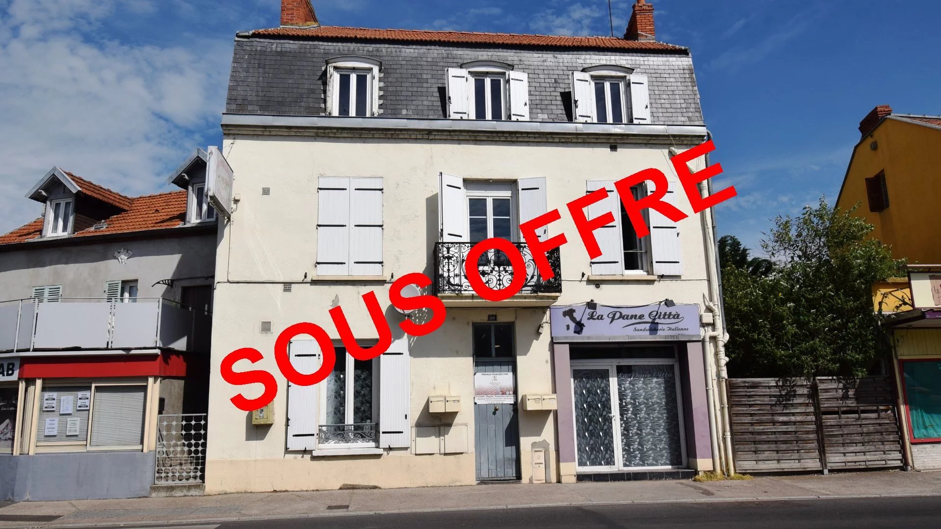 SOUS OFFRE - Immeuble de rapport - 4 appartements secteur VICHY/CUSSET