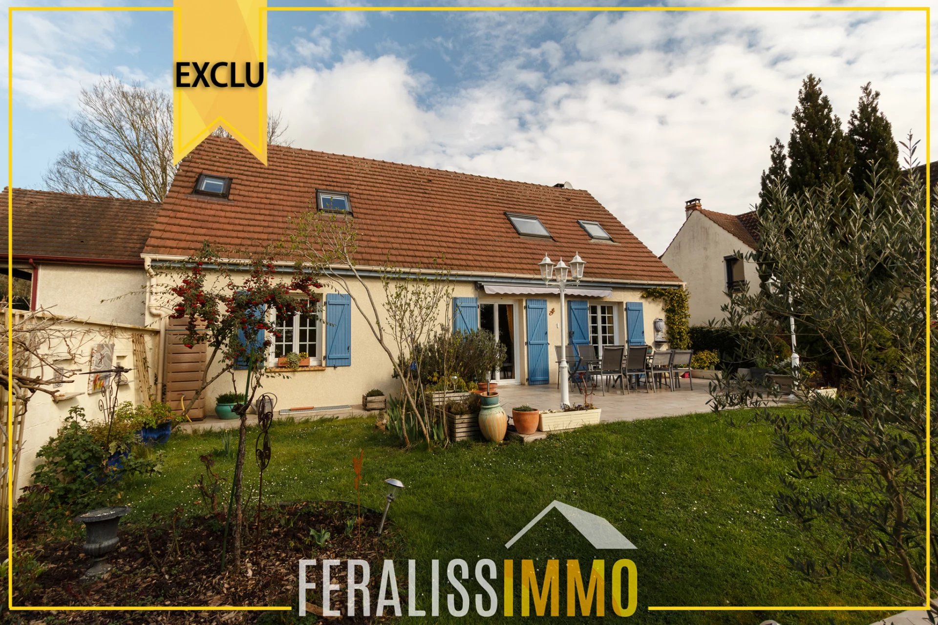 Maison familiale avec piscine, un air de vacances toute l'a