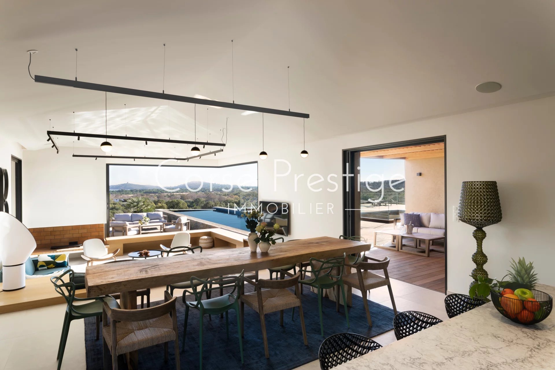 villa contemporaine a vendre plage de pinarello - porto vecchio image9
