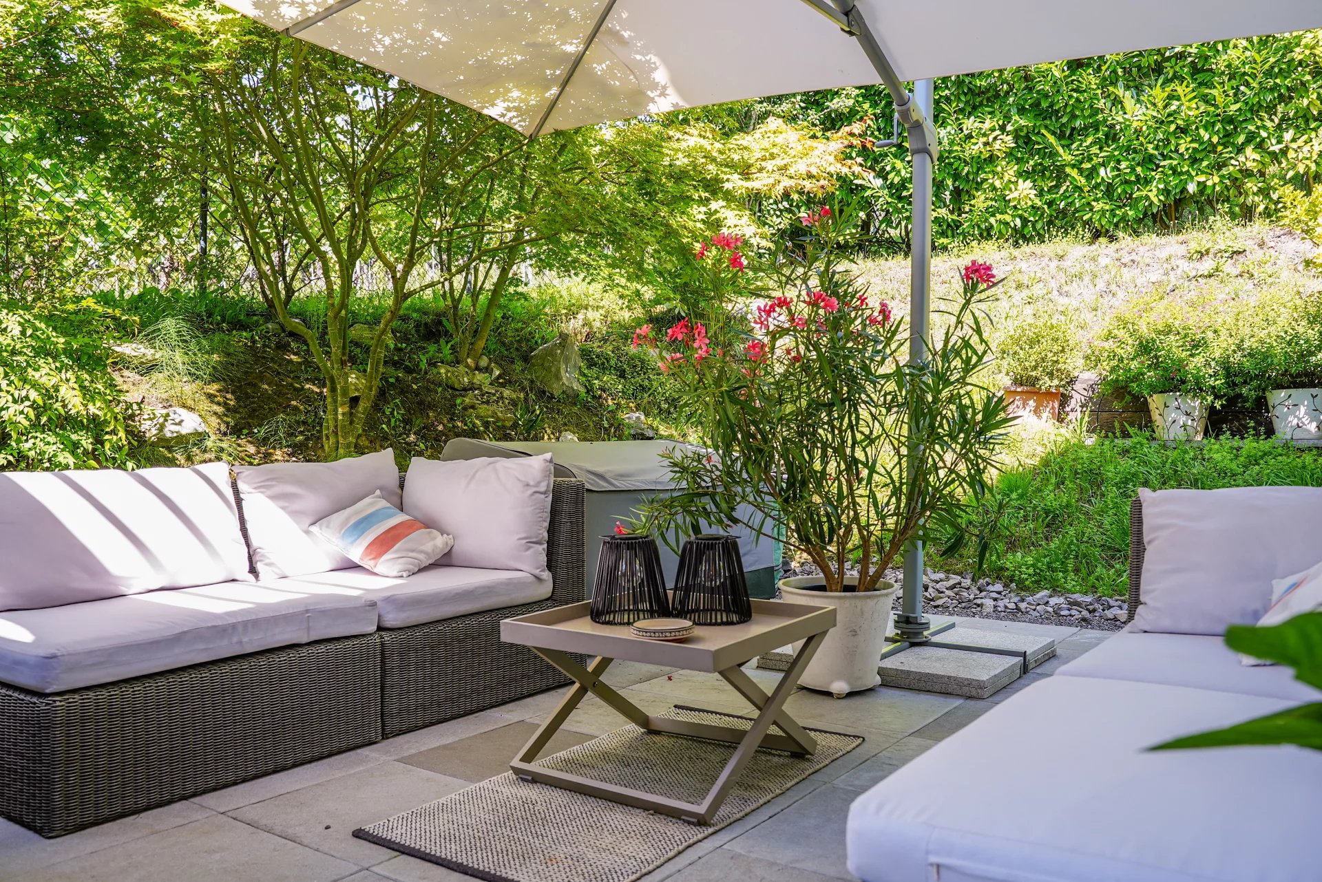 Un havre de paix face à un panorama d’exception