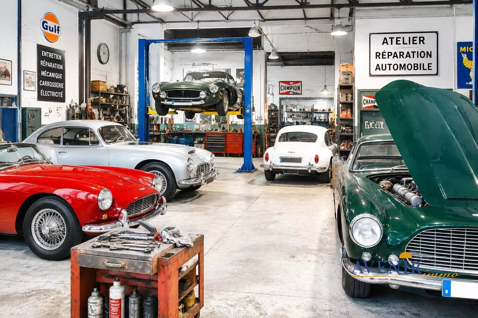 À VENDRE – Fonds de Commerce Garage de Mécanique Automobile