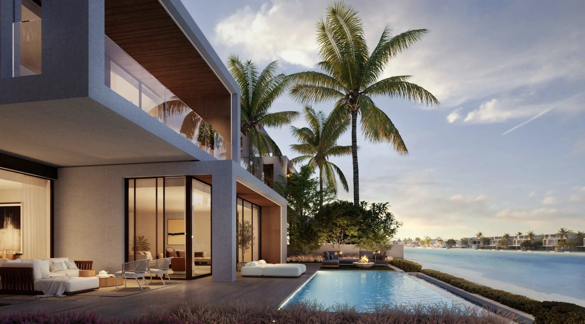 تطوير فيلا Palm Jebel Ali Garden Homes Palm Jabel Ali