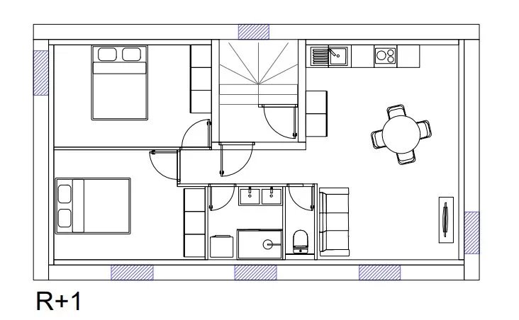 Appartement T3 à rénover – Fort potentiel – Centre de Plouër-sur-Rance