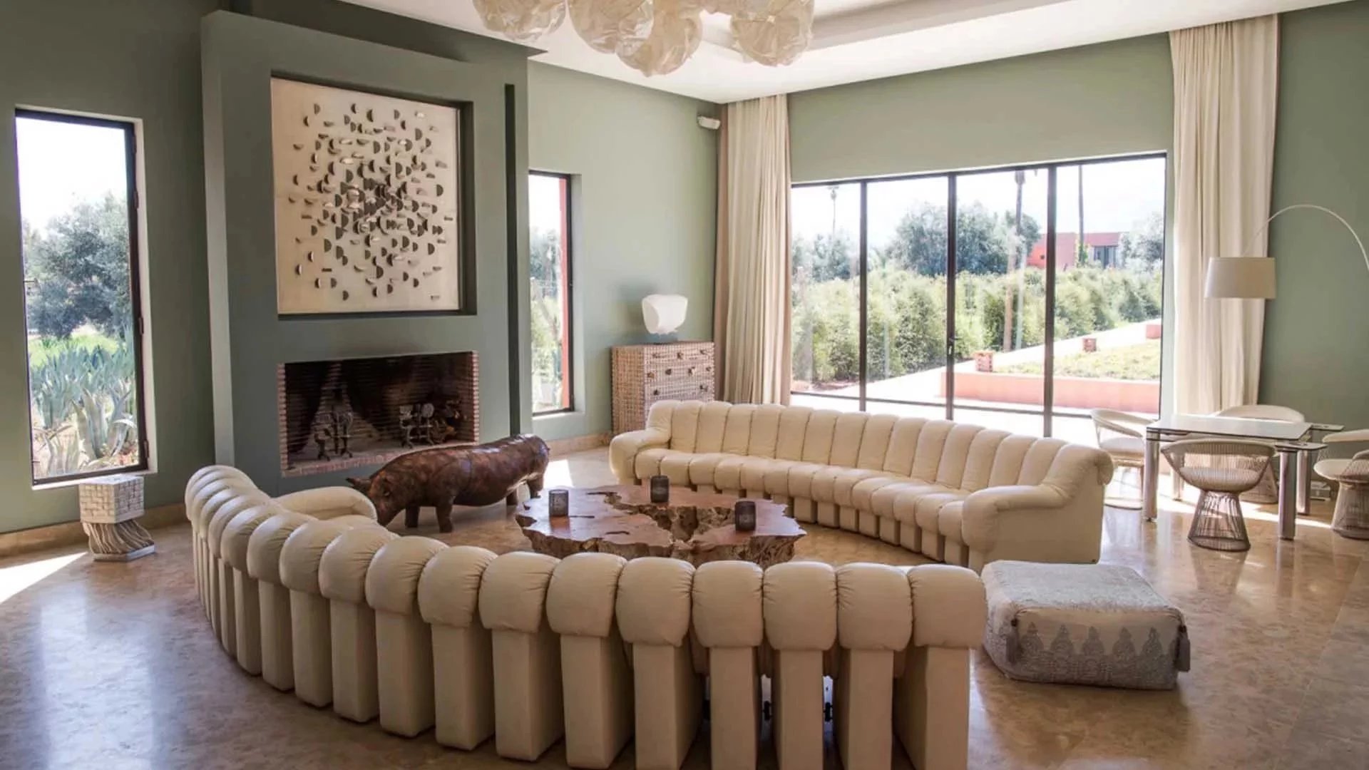 Villa Azara – Retraite de luxe au cœur des oliveraies avec vue sur l’Atlas