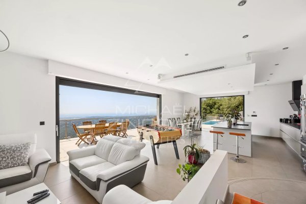 Close to Saint-Paul-de-Vence - Saint-Jeannet - Modern property with panoramic sea views — photo 4