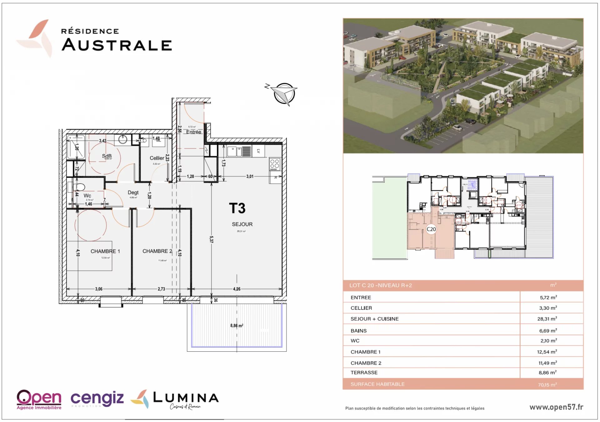 Vente Appartement Cosnes-et-Romain