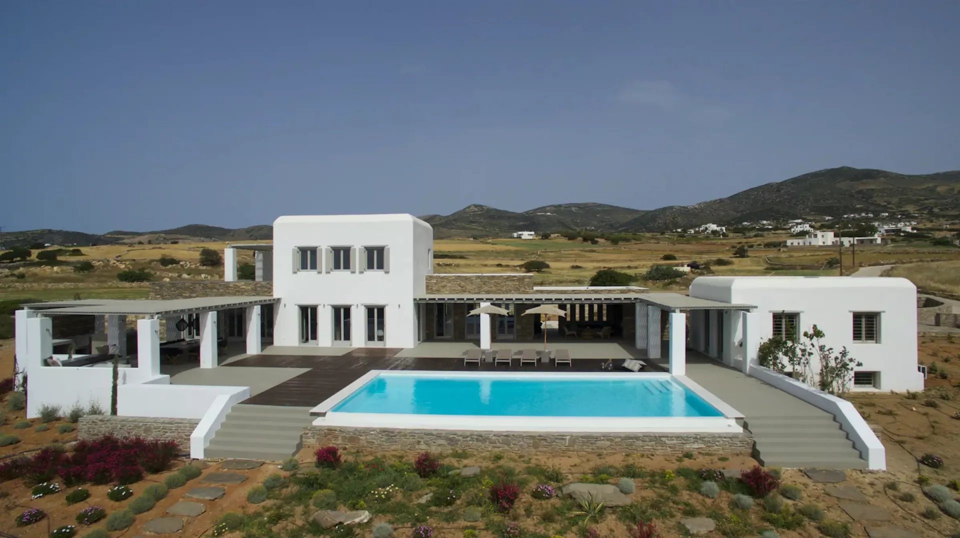 Paros - Maison - Location saisonnière - 14 Personnes -7 Chambres - Piscine
