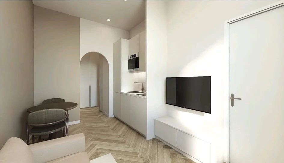 2 pièces vendu rénové – Rue de l’Hôtel des Postes - Photo 2