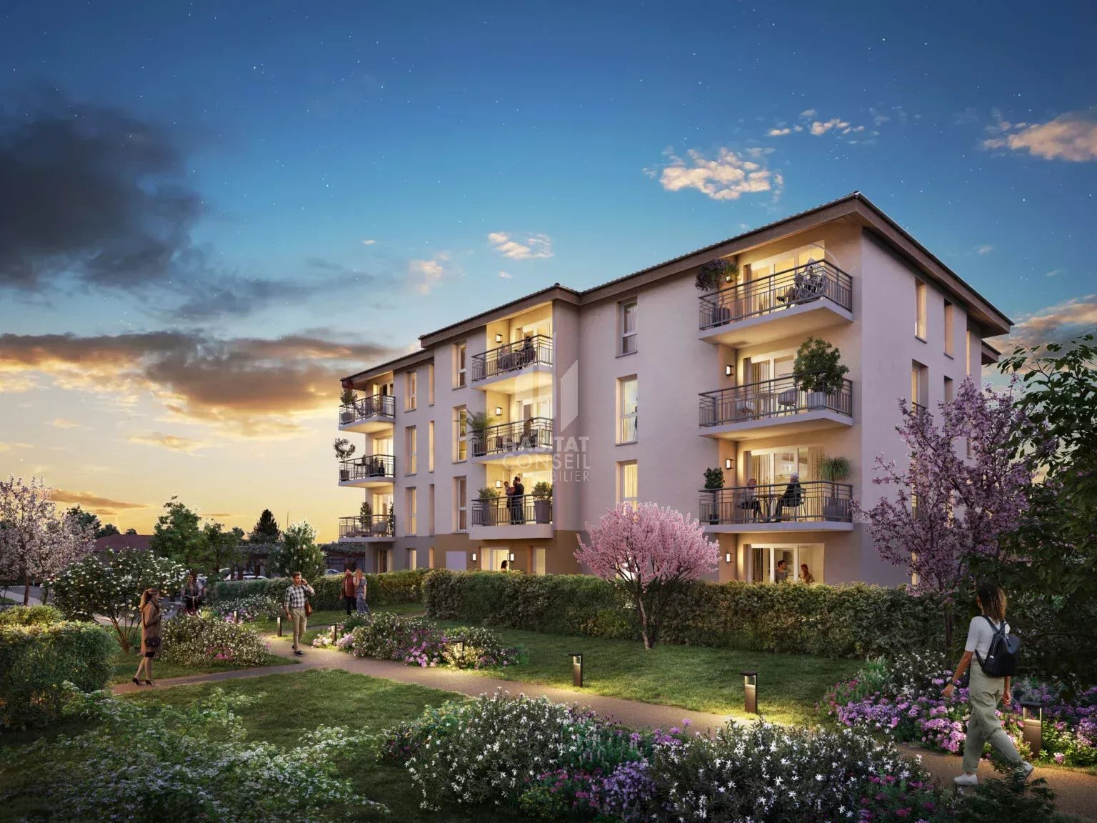 Agence immobilière de 