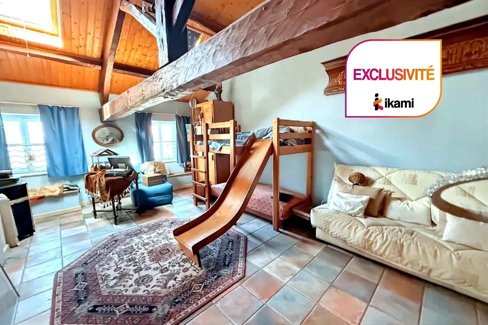 Saint Marcellin, en exclusivité, maison de ville 145 m2 au f