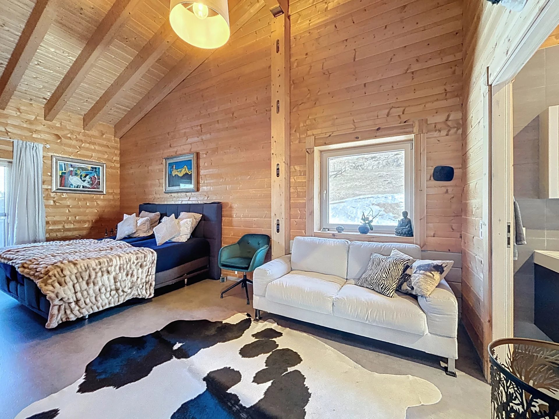 Luxueux et atypique chalet avec vue panoramique