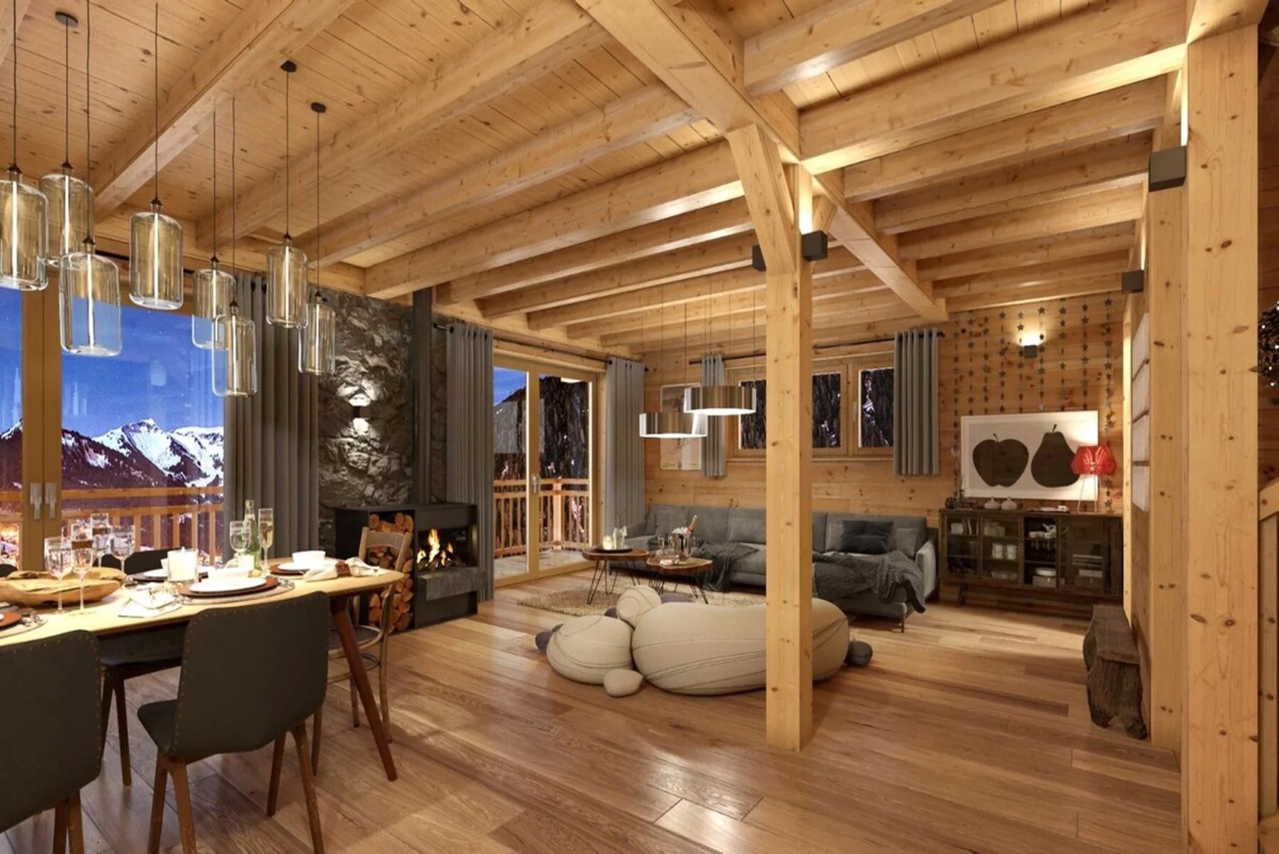 Photo of CHÂTEL - 1 bedroom + bunk room ski in ski out apartment in Châtel