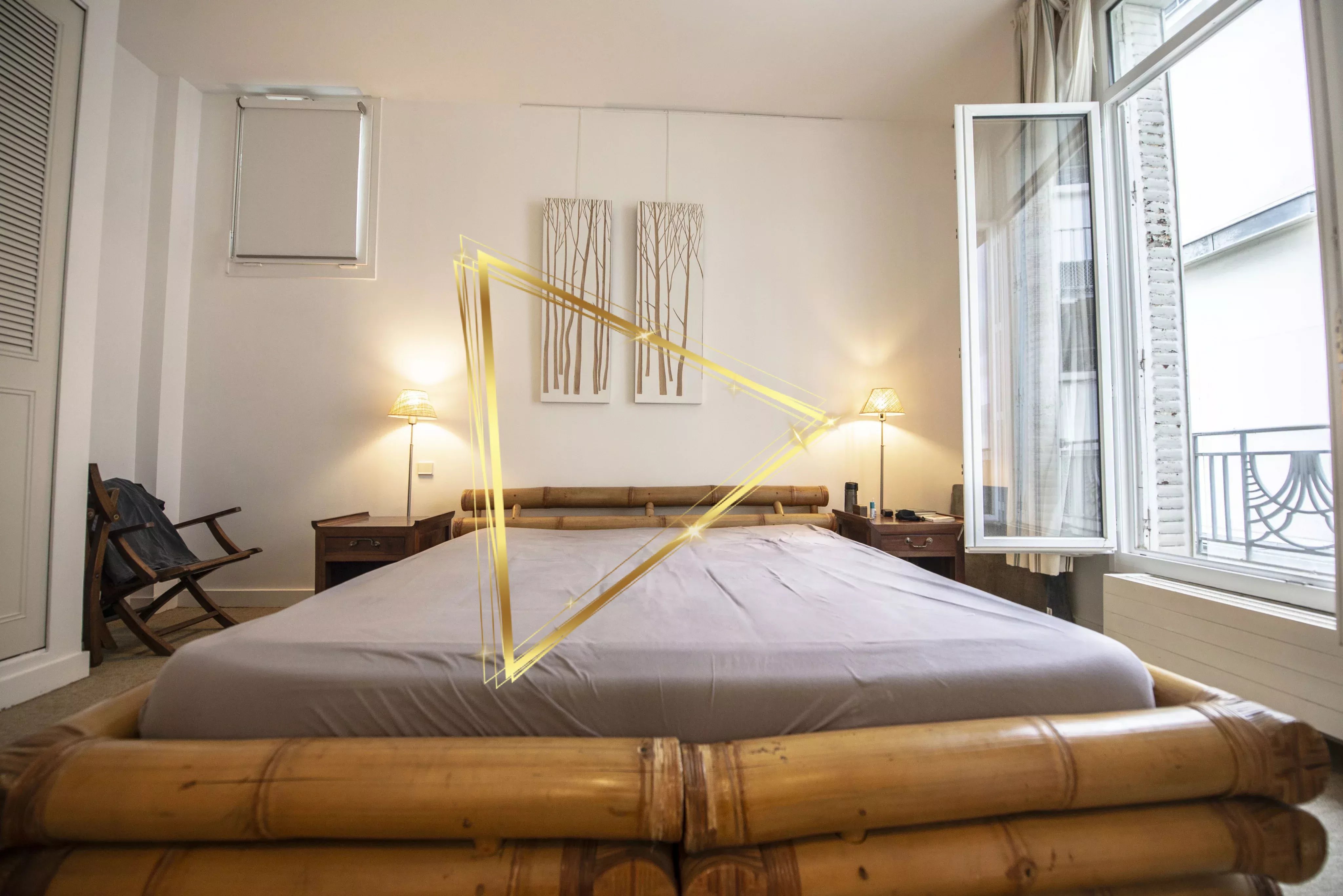 Appartement lumineux de 2 chambres à Auteuil, étage élevé !