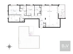 Exceptional 100 m² apartment with 85 m² rooftop and sea view — photo 2 of 2