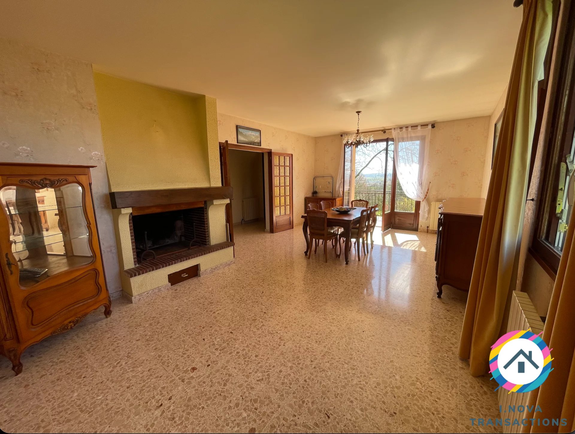 Maison avec vue sur les Pyrénées