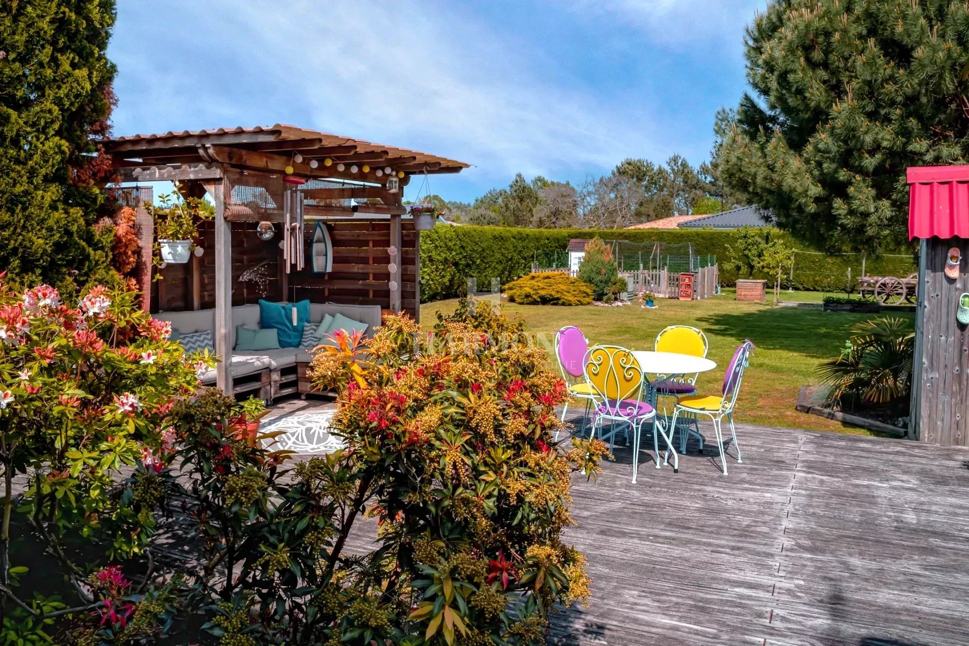 Harmon à vendre : Villa de plain pied sur 2100 m² constructibles