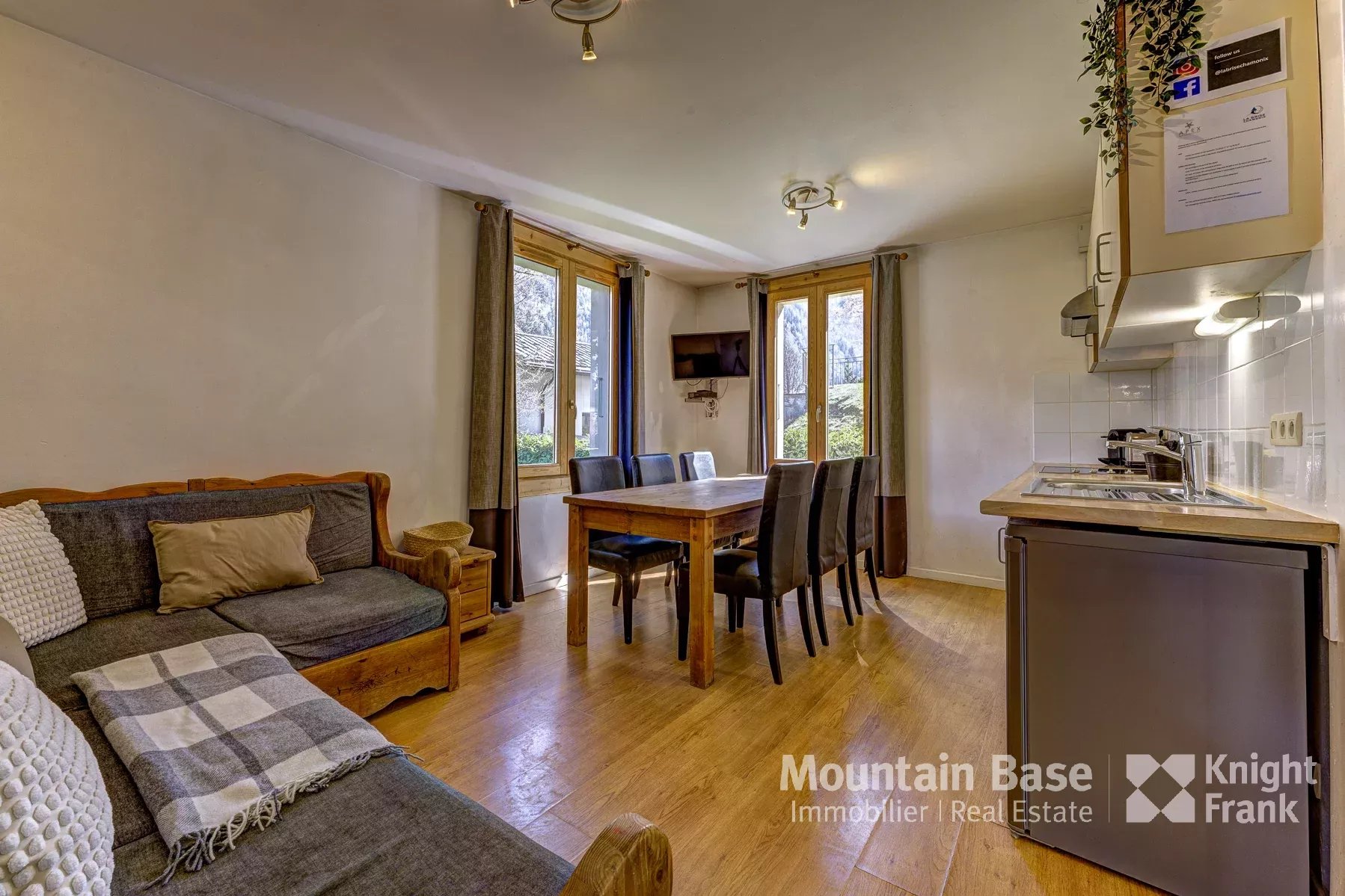 Photo of Central Chamonix townhouse divided into 3 apartments