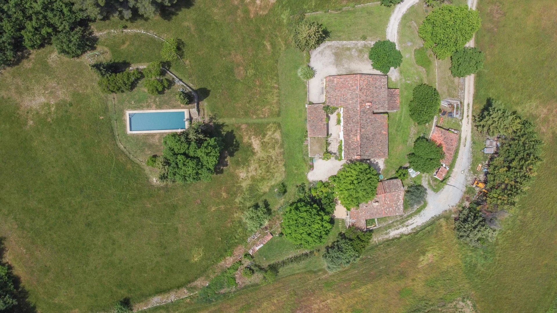 Great old Bastide with guest-house - Tourrettes