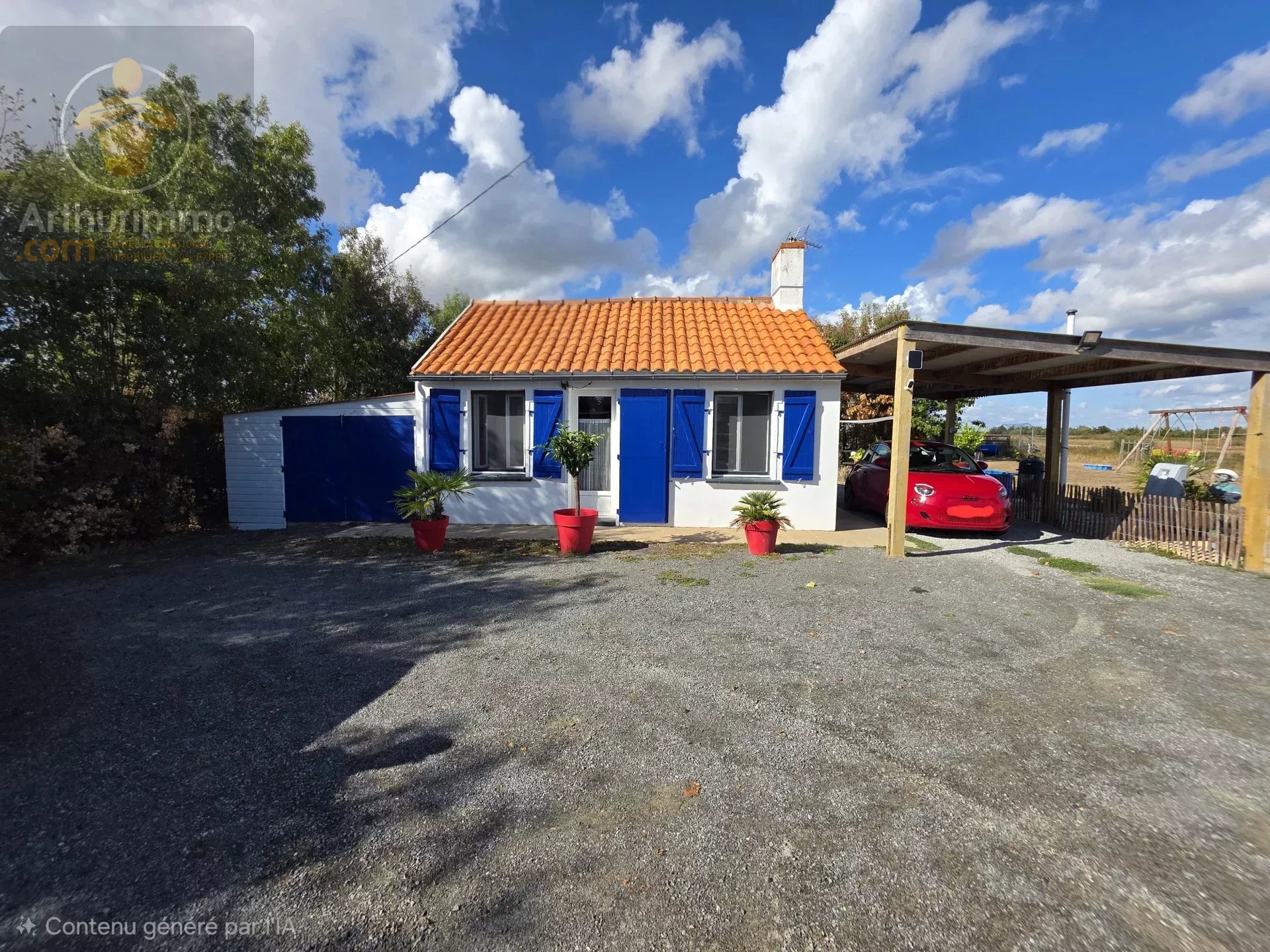 Maison de 108m² rénovée dans un cadre privilégié