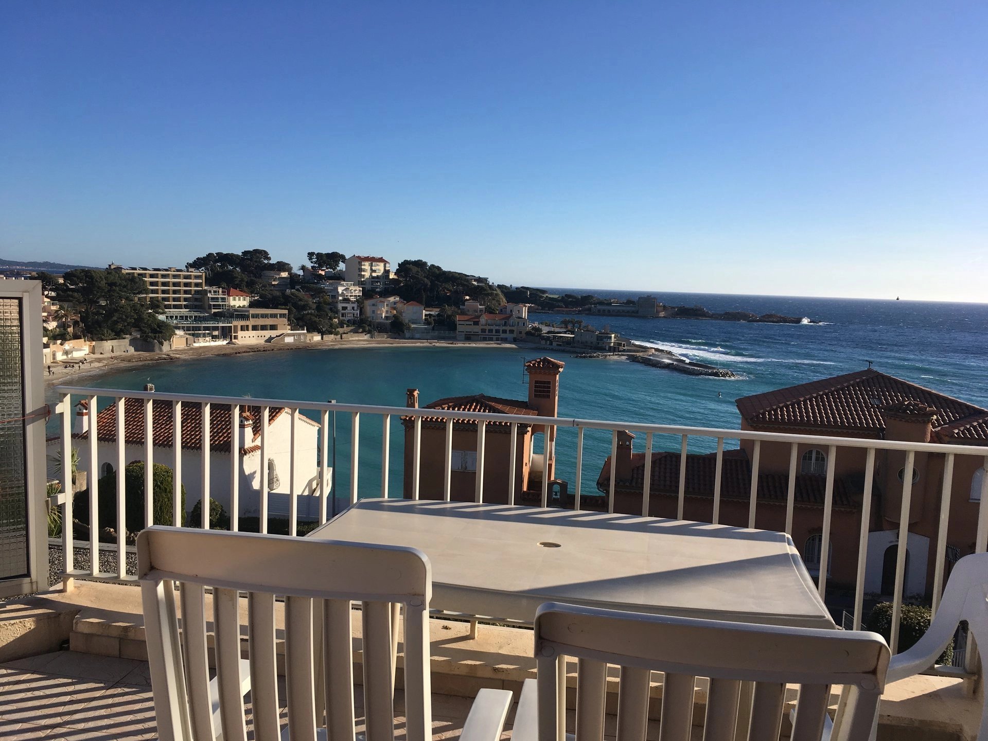 Terrasse vue Panoramique Mer