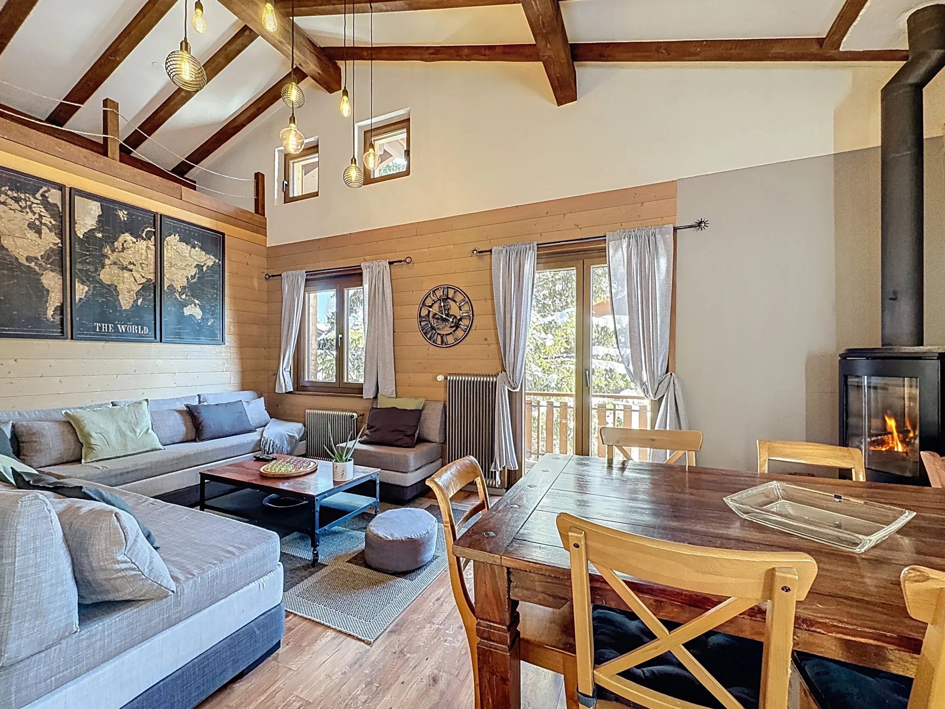 Chalet 7 pièces Ski-in au cœur des 4 Vallées