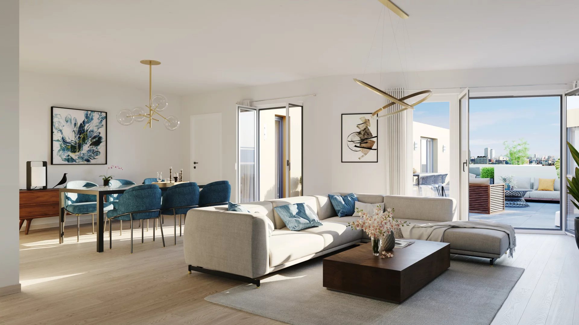 Agence immobilière de 