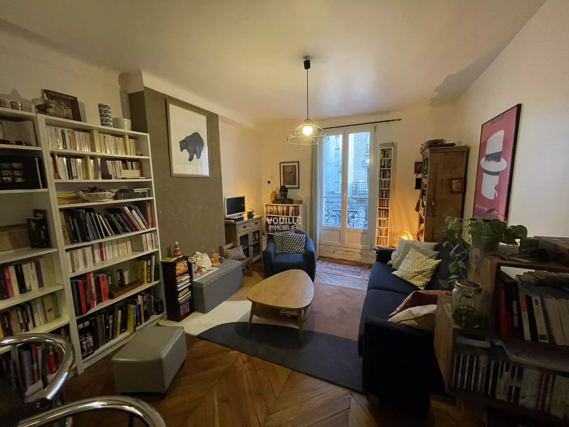 2 pièces - 44,23 m2 - Location Vide - Métro Menilmontant