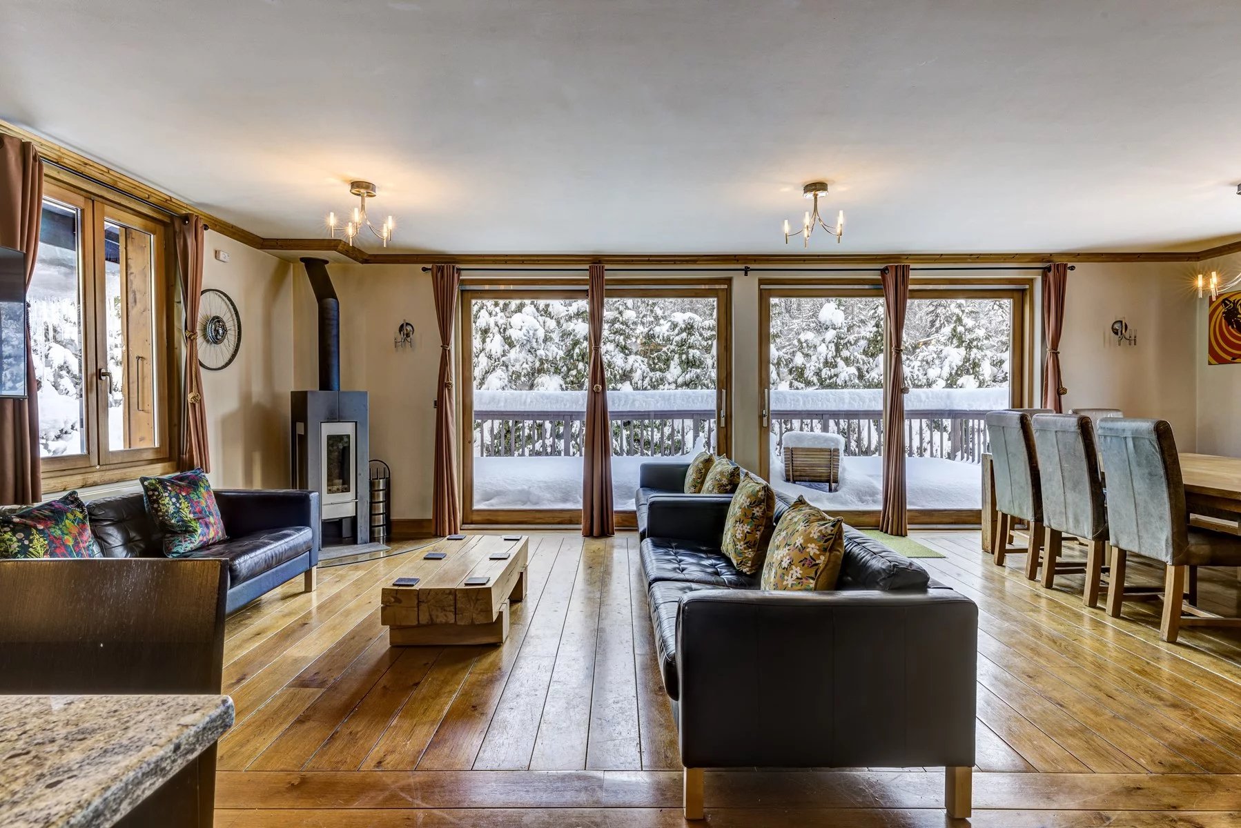 Photo of LES HOUCHES - Homely 5 bedroom chalet on a large plot with building potential