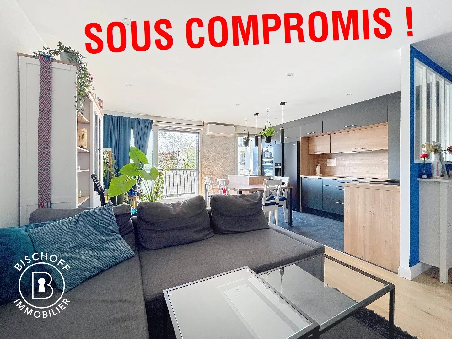 Ravissant 3 pièces au calme