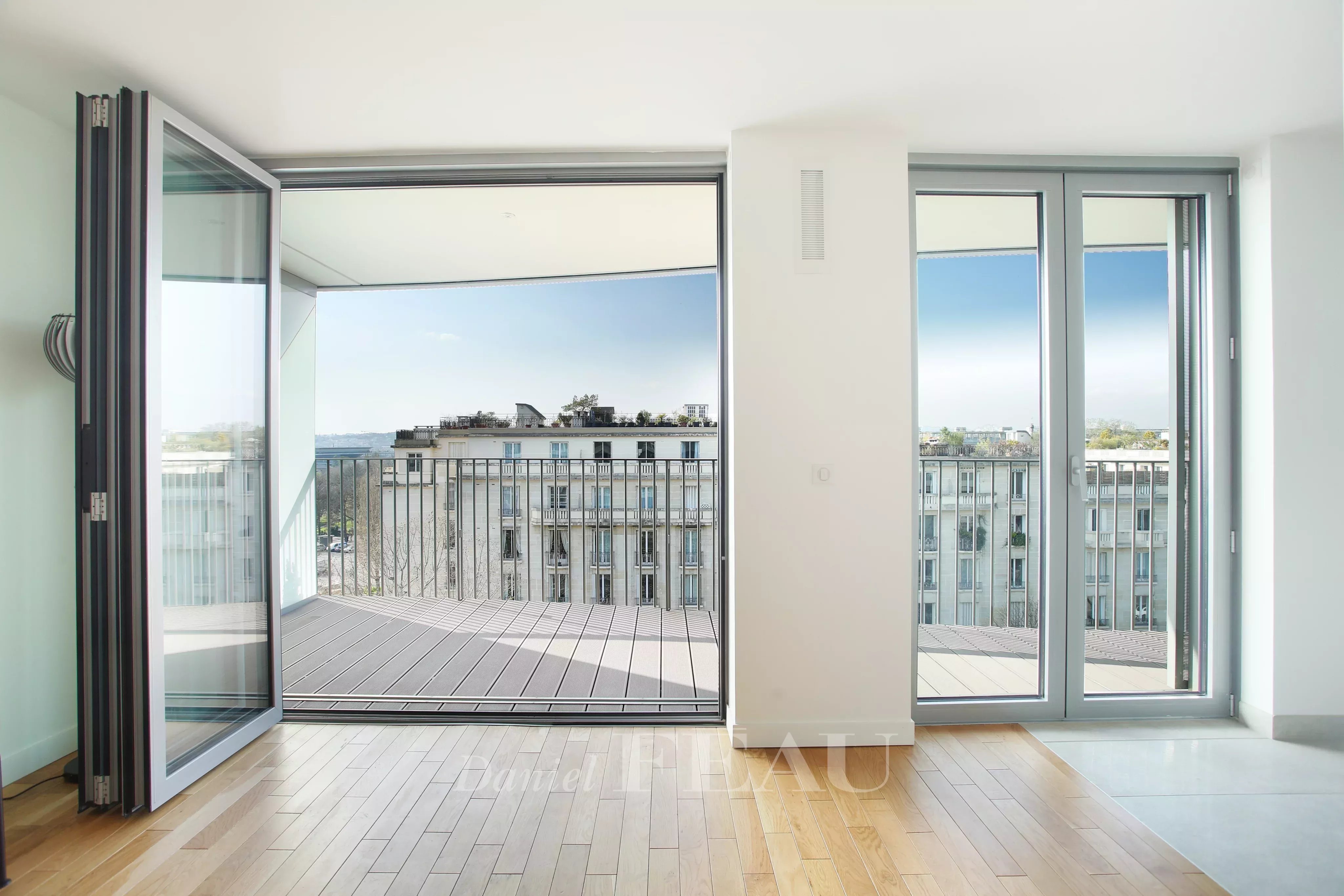 Spacious living room opening onto a terrace