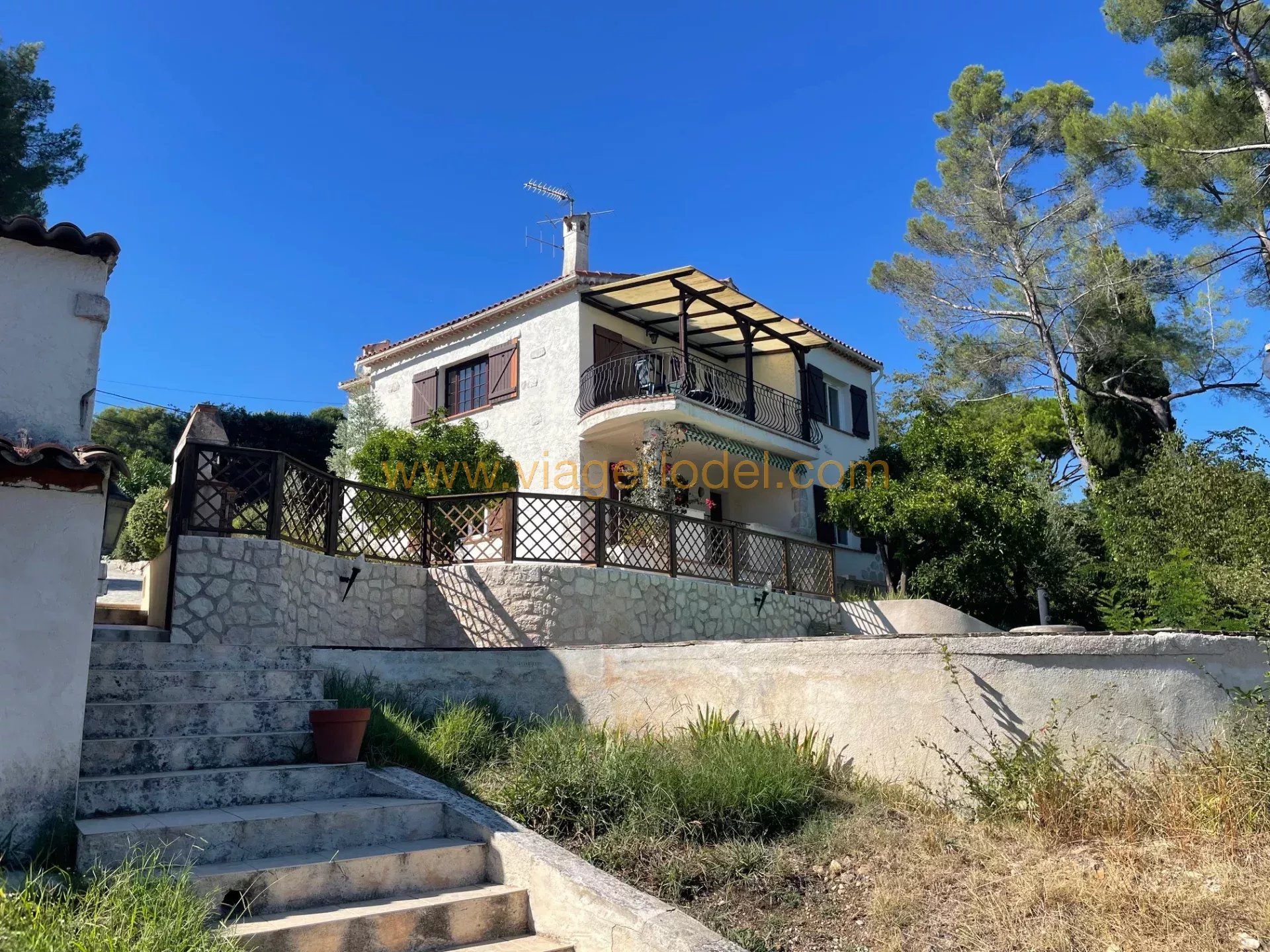 REF 9869a - VACANT LIFE ANNUITY - ST PAUL DE VENCE (06)  VILLA