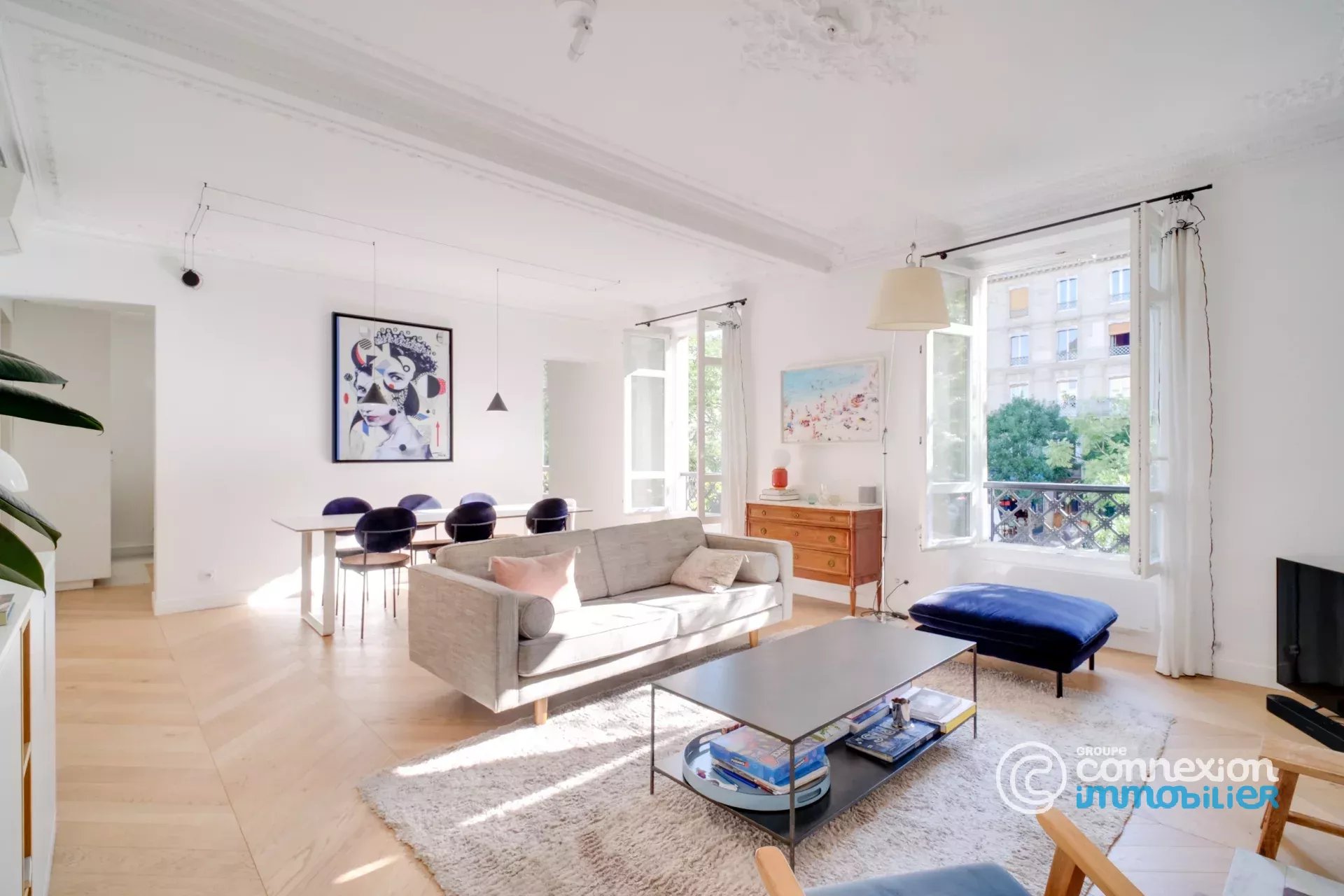 Trois chambres à la lisière du 5ème arrondissement