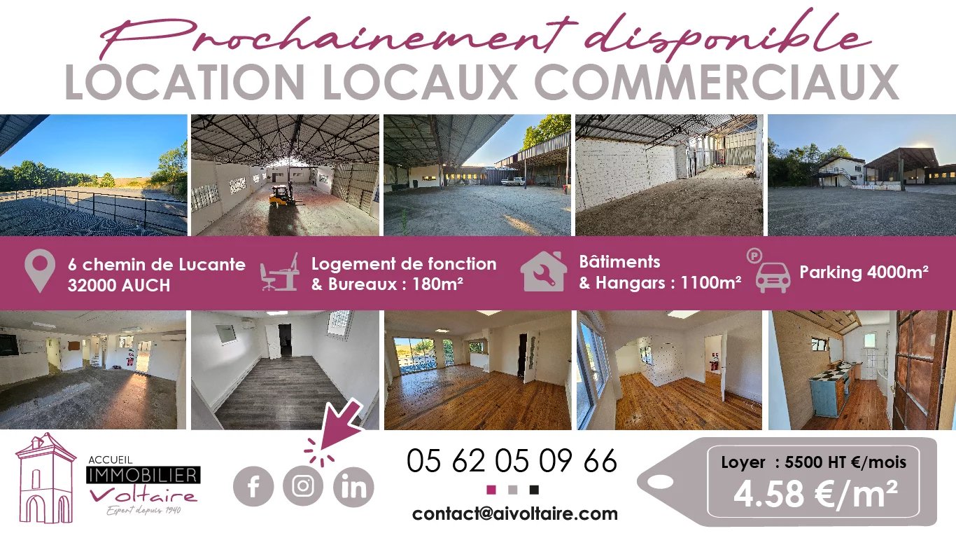 Rental Retail space Auch