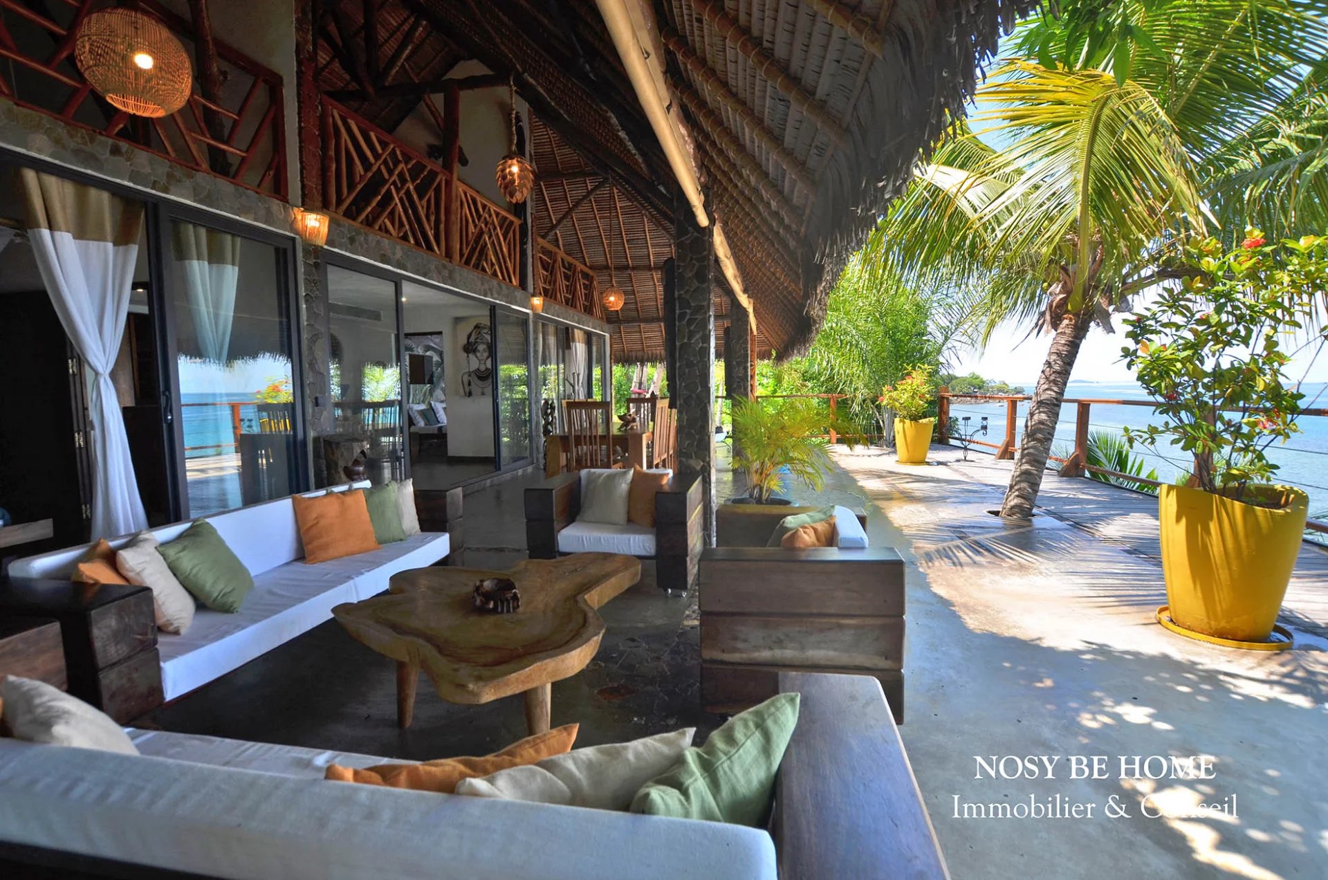 An exceptional oceanfront property on the island of Nosy Komba