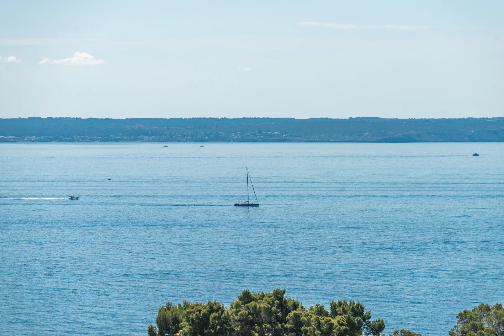 Penthouse avec vue imprenable sur la mer à Cas Catala