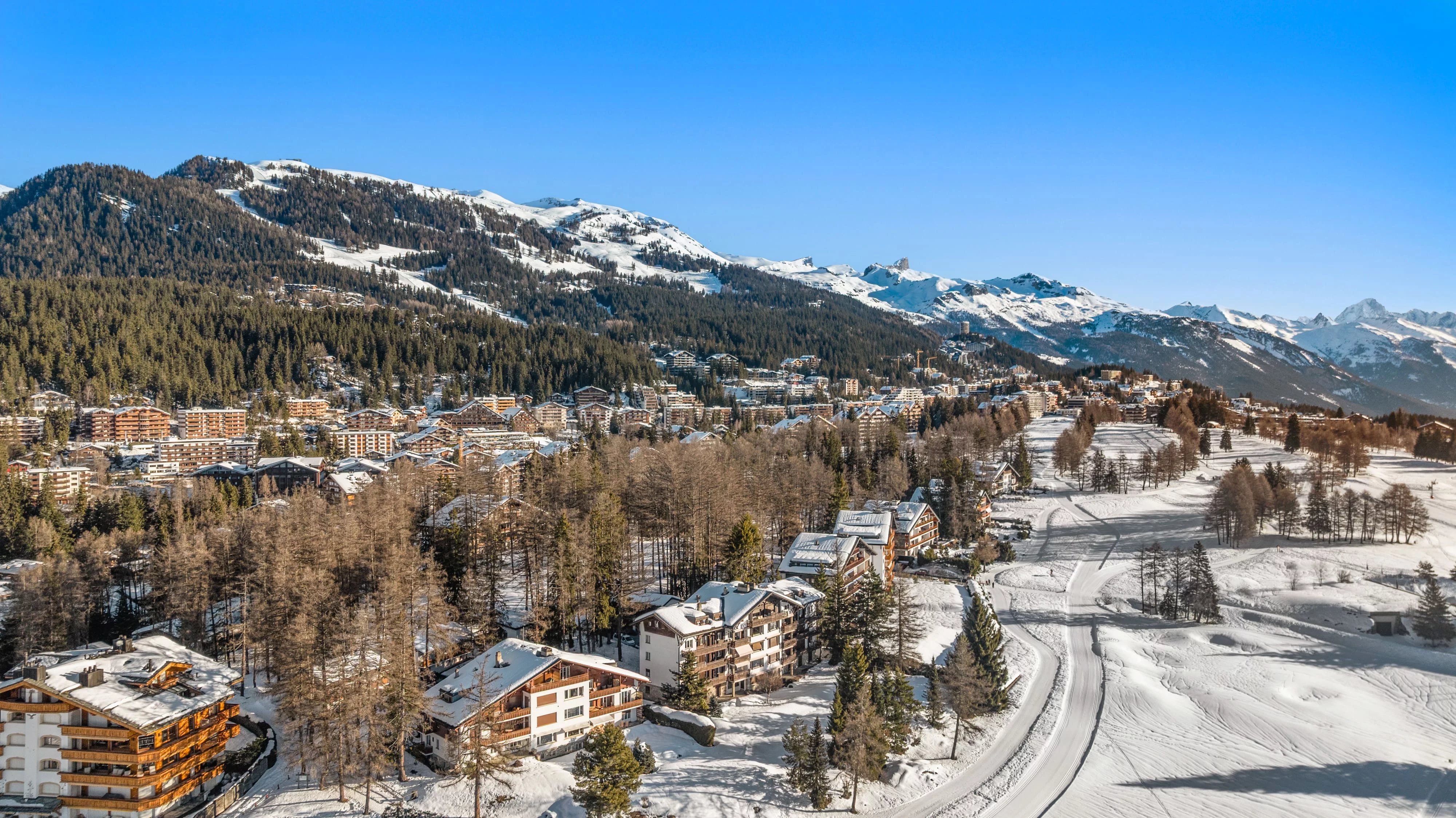 A luminous appartment overlooking the Alps