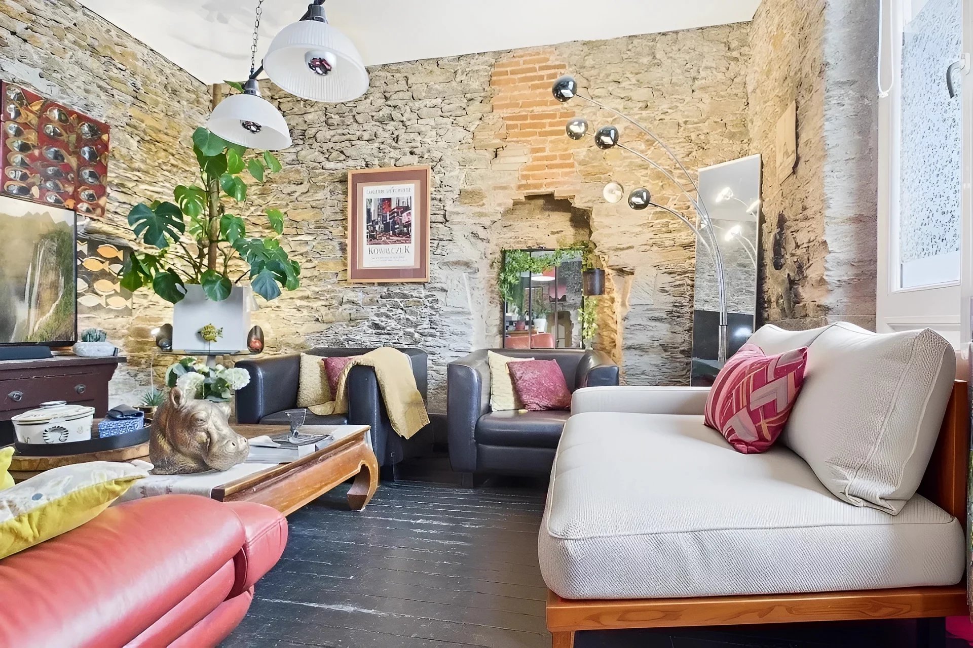 Appartement de caractère avec jardin