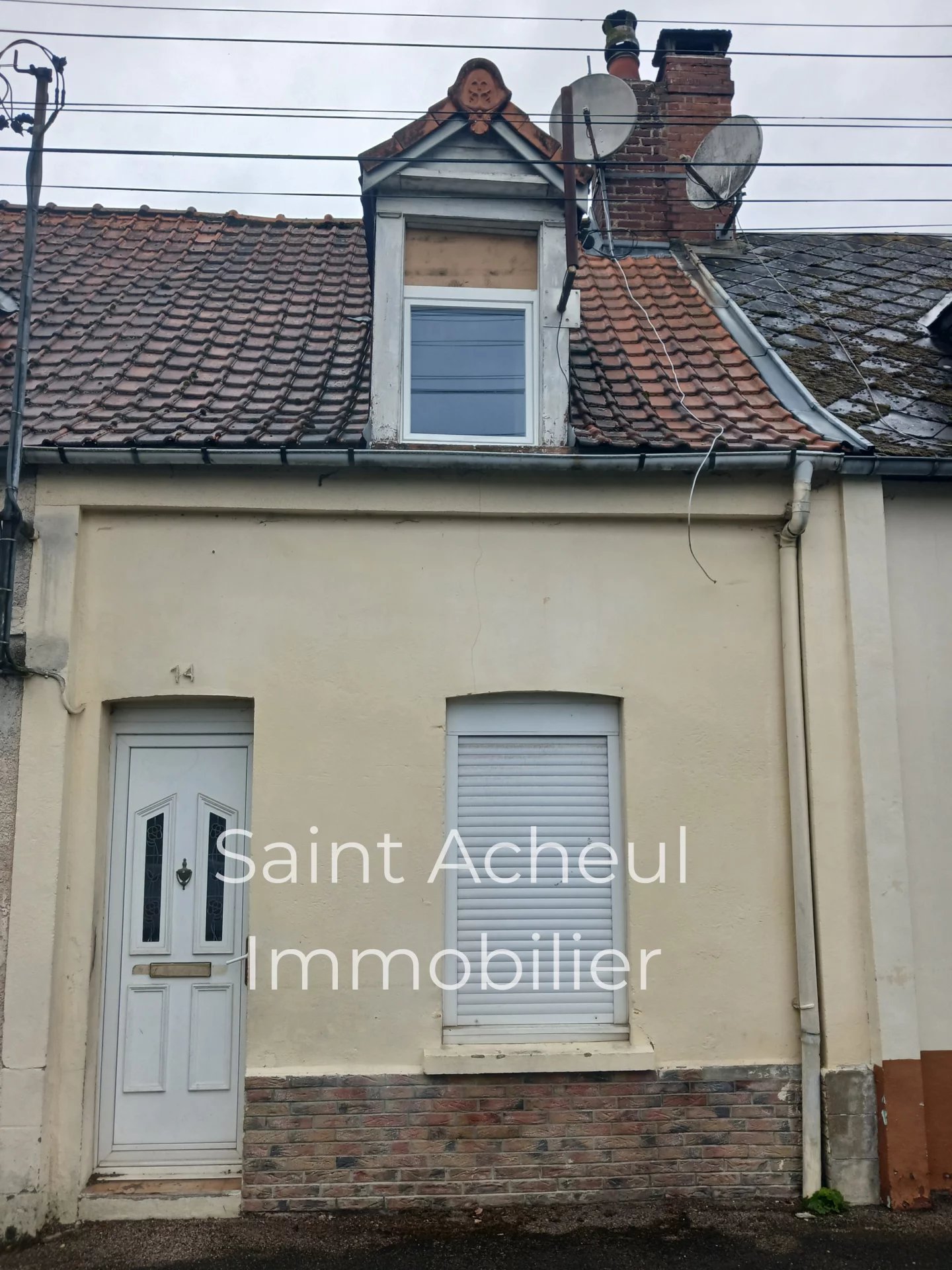 Flixecourt / Maison à rénover avec Cour