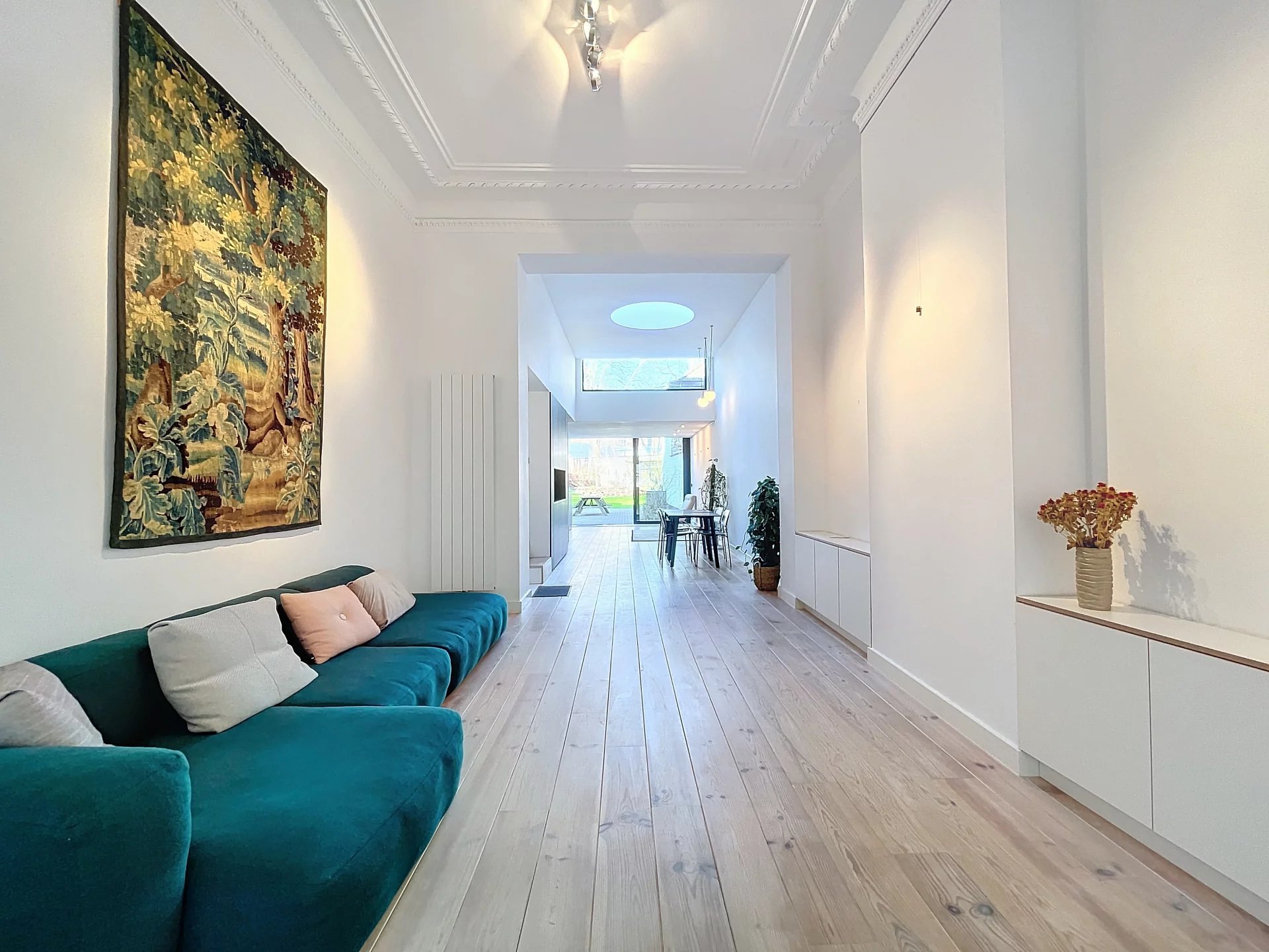 Lesbroussart - Flagey: Renovated house with taste and a beautiful garden