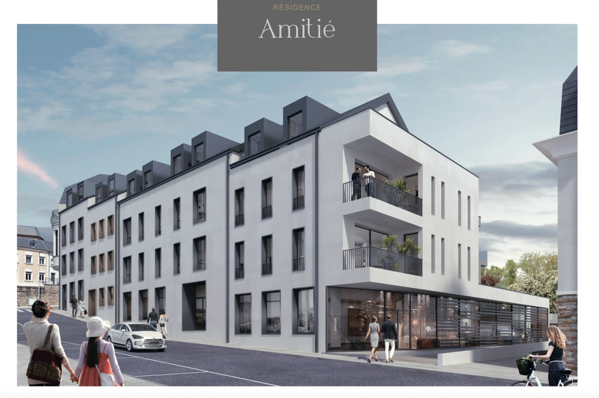 Appartement 2 chambres vente sur plan à Mondorf-les-Bains