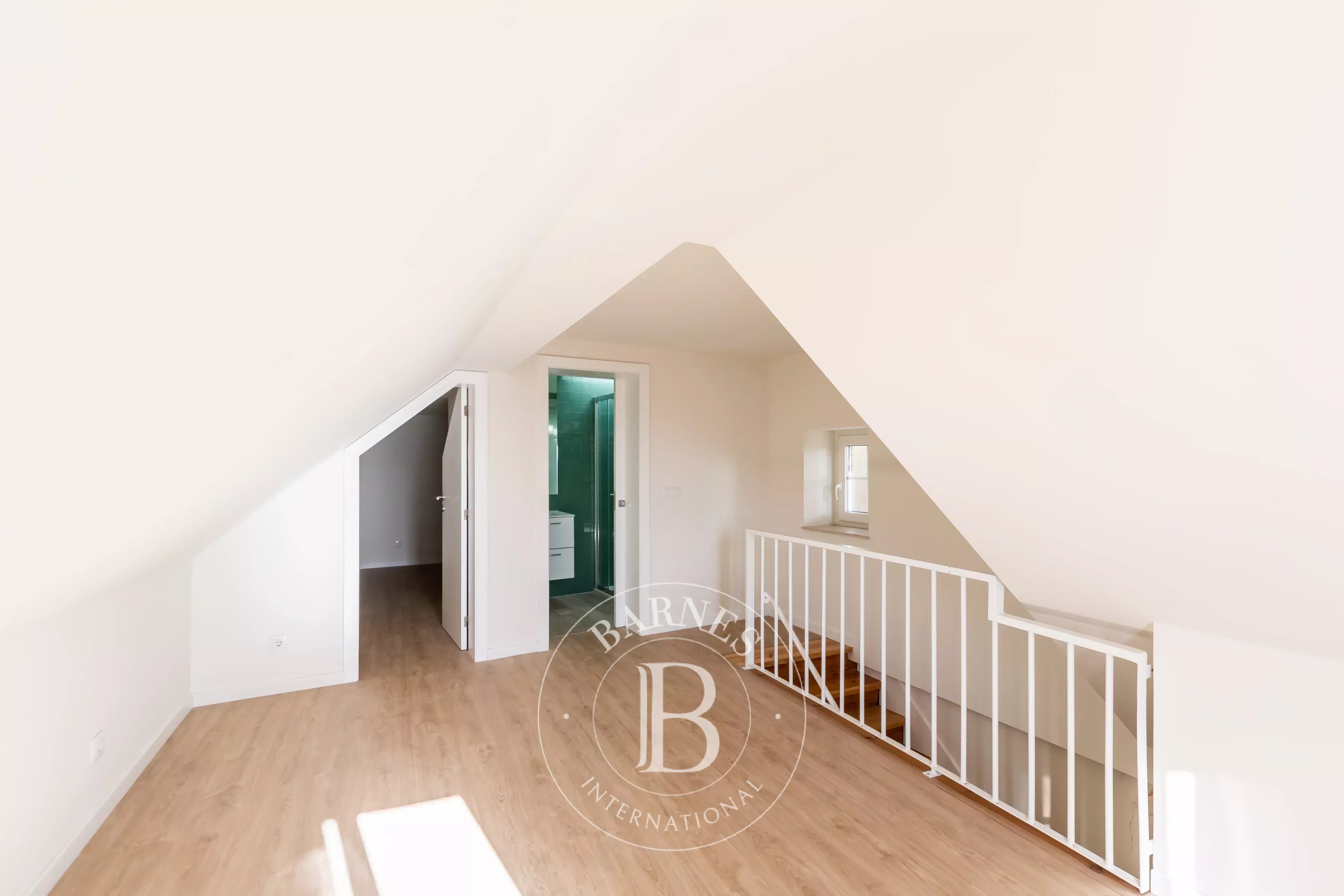 Vista rio num bairro histórico