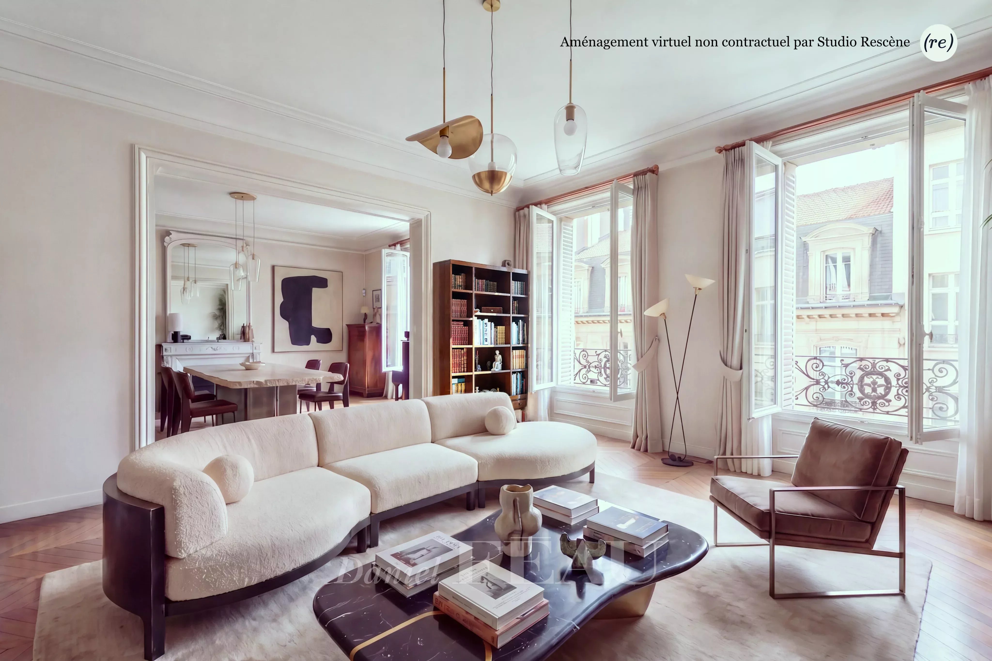 Paris 8th District – A bright 5-bed family apartment