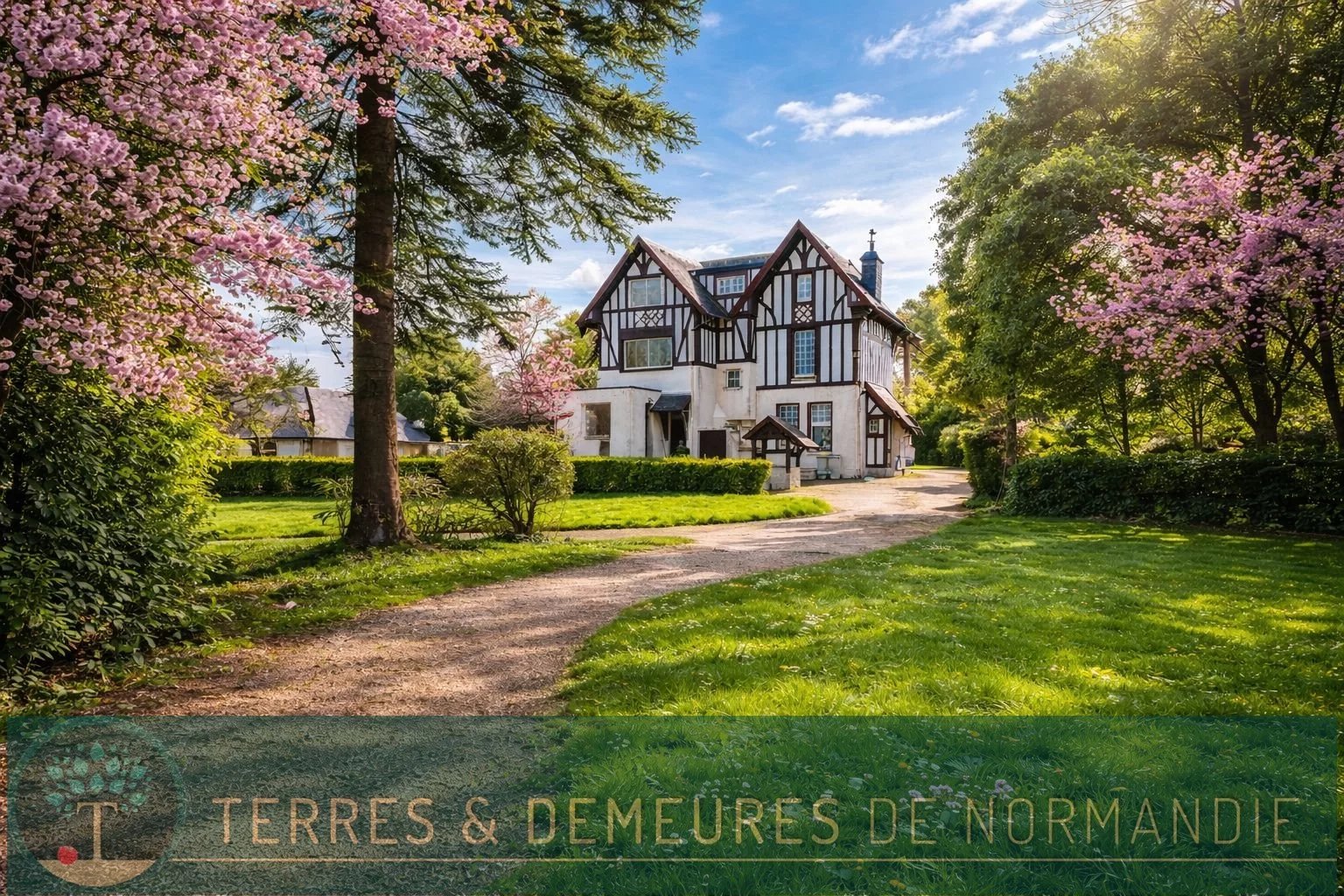 En Exclusivité : Demeure anglo-normande  Côte dAlbâtre - VATTETOT SUR MER 76 - NORMANDIE