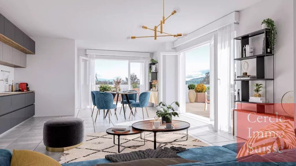 Appartements neufs T2 T4 T5 en vente à SCIEZ 74140 - Photo 3