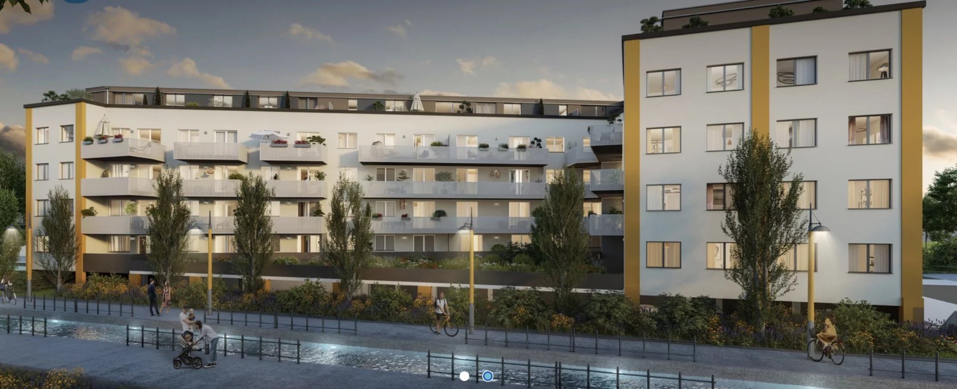 4 pieces au dernier etage vue sur le vignoble