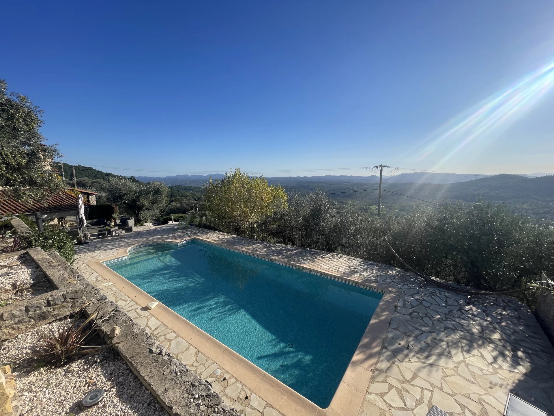 Charming Renovated Home with Stunning Views - Seillans