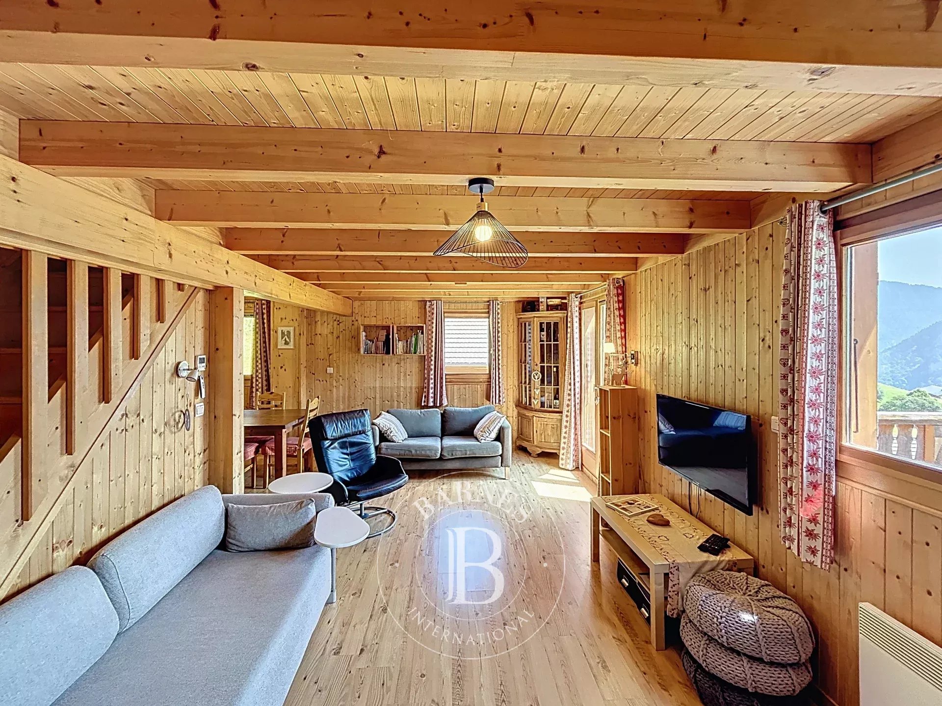 Photo of Chalet Le Biot – Col du Corbier – 103 sqm – 3 bedrooms + independent studio with panoramic view