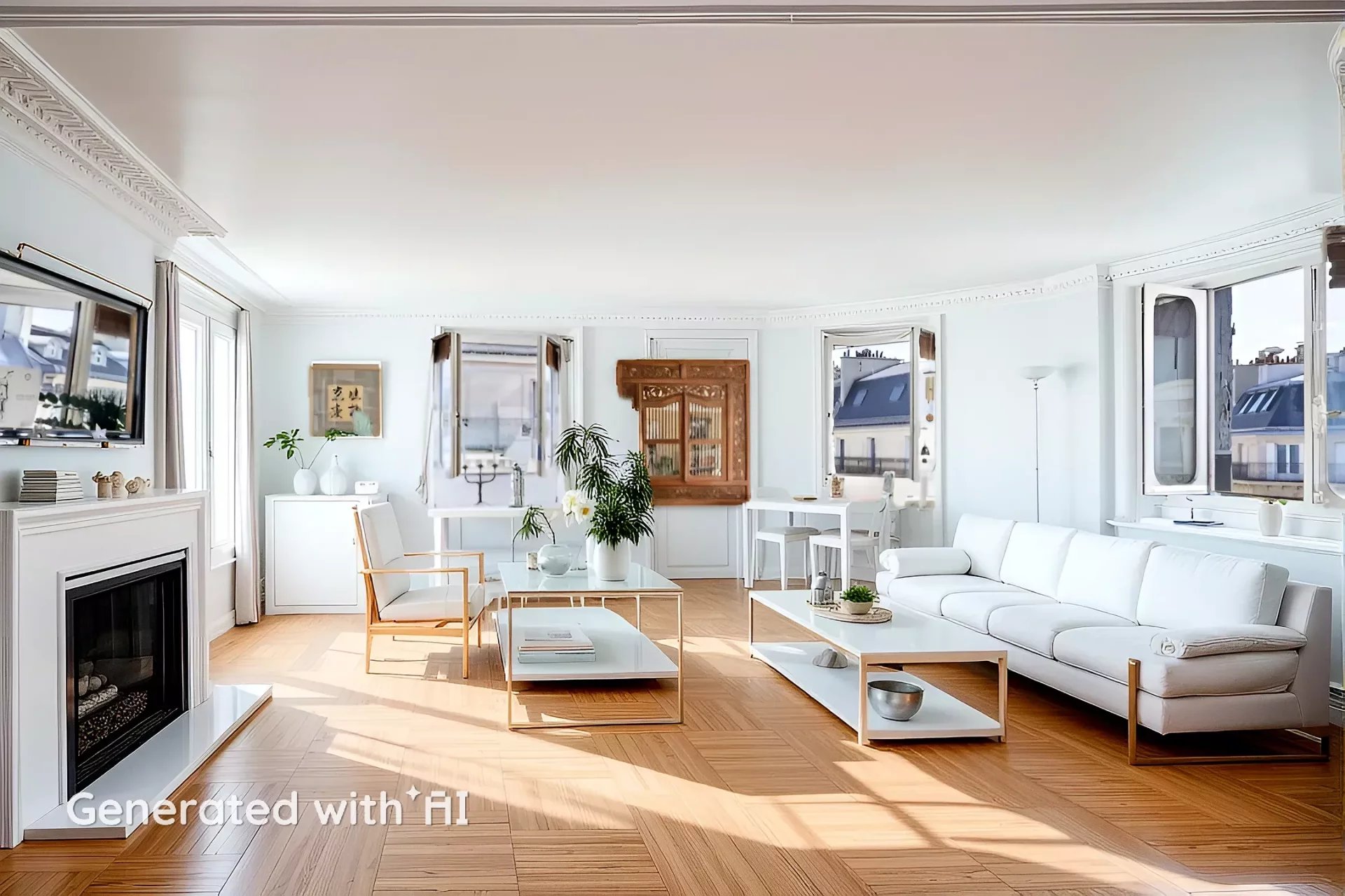 Top floor family apartment - Near the Champs-Elysées