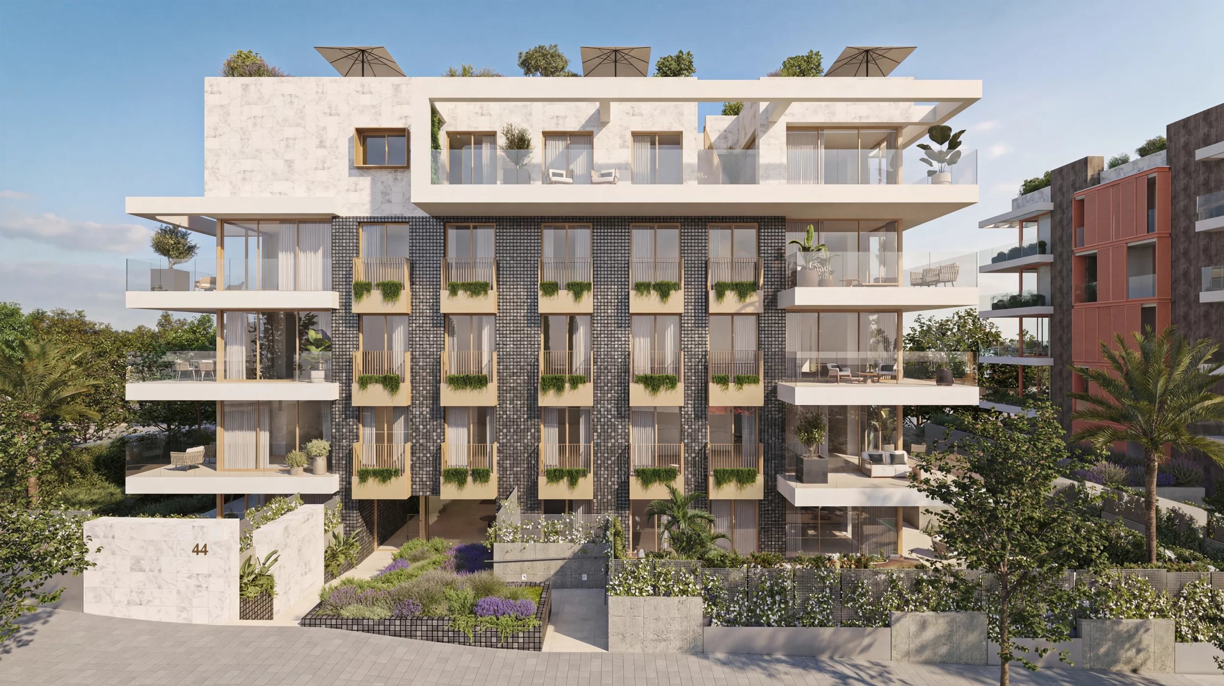 Exceptional New-Build First-Floor Residence with Large Balcony, Parking & Storage Room