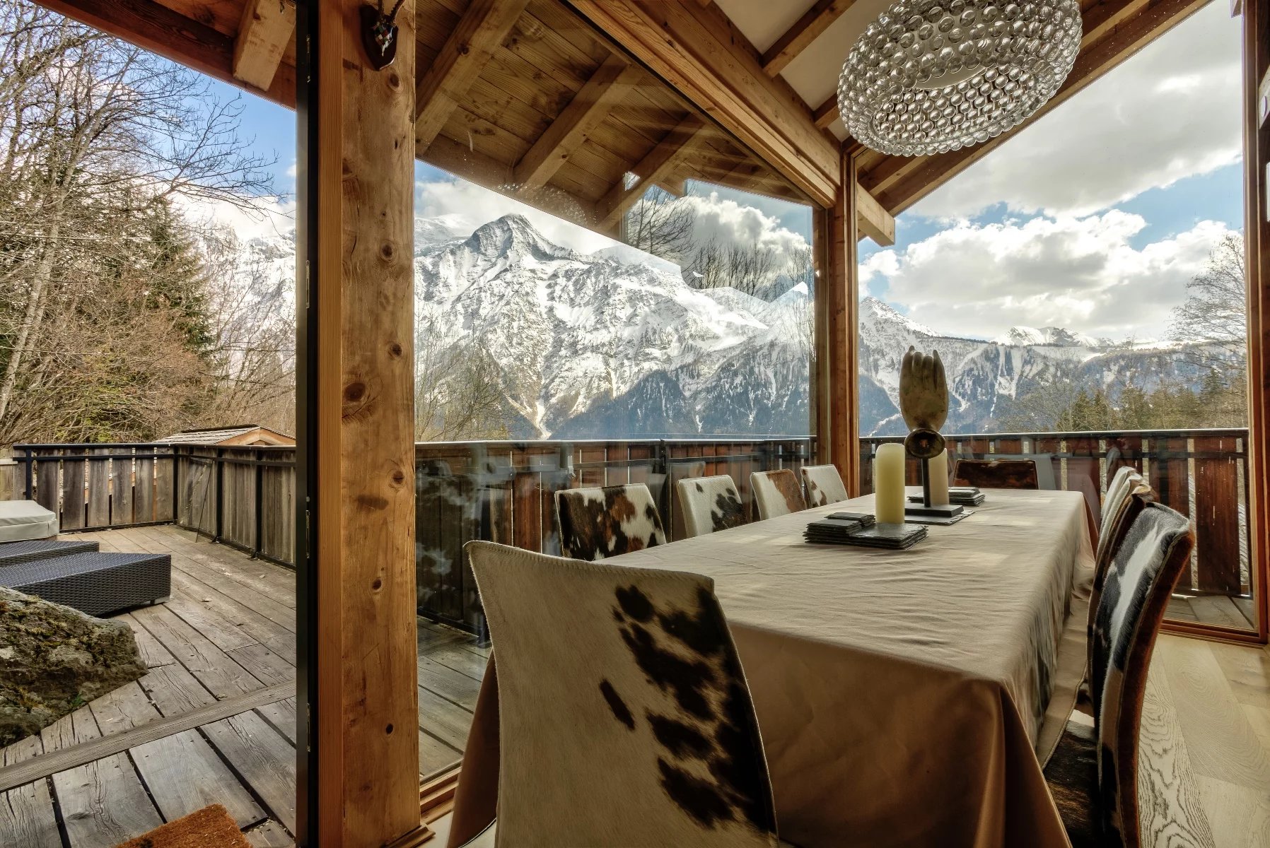 Photo of LES HOUCHES – A 5-bedroom chalet with fabulous views in Coupeau